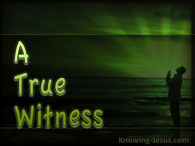 A True Witness (devotional)09-27 (sage)